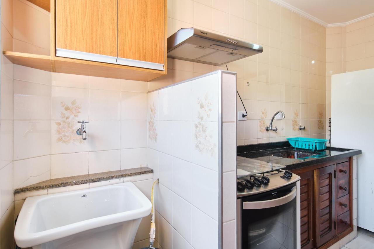 Apartamento A 100 Metros Da Praia, Bem Localizado, Com Ar Condicionado E Wi-Fi - 14 - Edificio Lenamar II 乌巴图巴 外观 照片