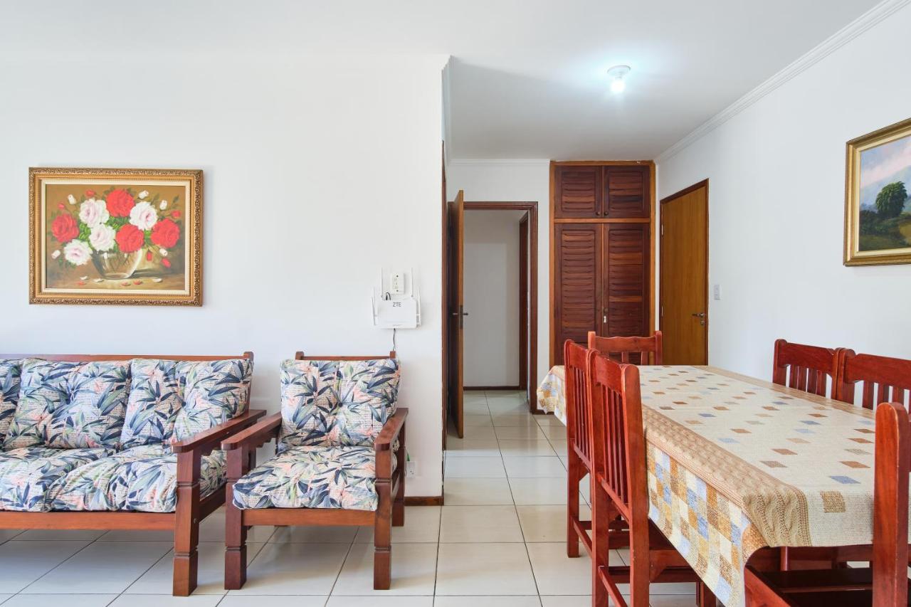 Apartamento A 100 Metros Da Praia, Bem Localizado, Com Ar Condicionado E Wi-Fi - 14 - Edificio Lenamar II 乌巴图巴 外观 照片